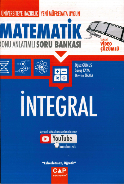 MATEMATİK İNTEGRAL KONU ANLATIMLI SORU BANKASI Vivo Fotokopi Merkezi