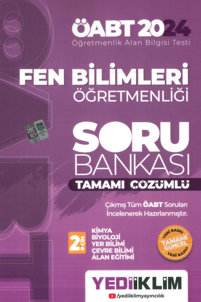 FEN BİLİMLERİ ÖĞRETMENLİĞİ SORU BANKASI TAMAMI ÇÖZÜMLÜ Vivo Fotokopi Merkezi