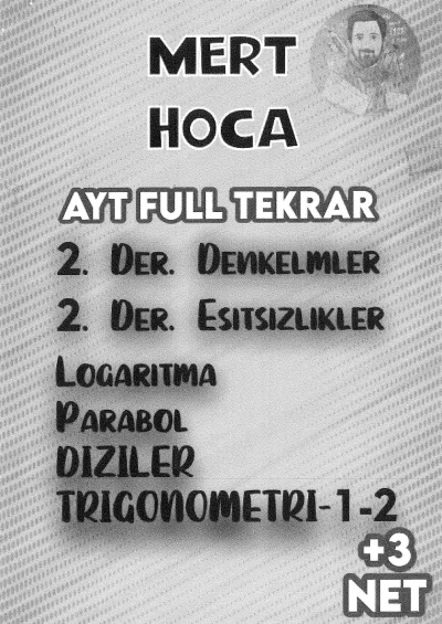 Mert Hoca AYT Full Tekrar Vivo Fotokopi Merkezi