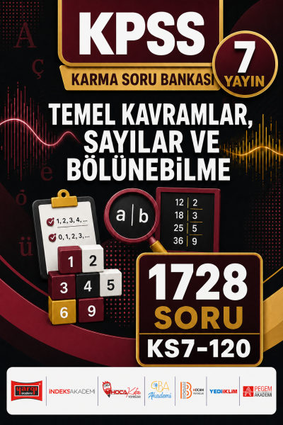 Temel Kavramlar, Sayılar ve Bölünebilme 7 Yayın 1728 Soru Vivo Fotokopi Merkezi