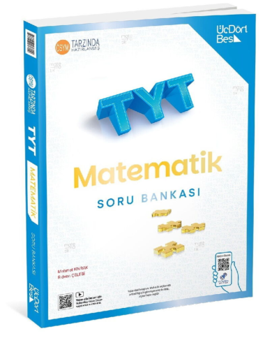 2027 TYT Matematik Soru Bankası Üç Dört Beş Yayınları Vivo Fotokopi Merkezi