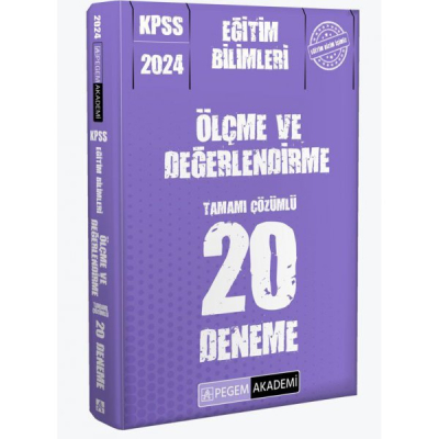 ÖLÇME VE DEĞERLENDİRME 20 DENEME TAMAMI ÇÖZÜMLÜ Vivo Fotokopi Merkezi