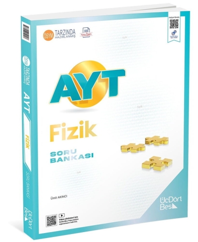 2027 AYT Fizik Soru Bankası Üç Dört Beş Yayınları Vivo Fotokopi Merkezi