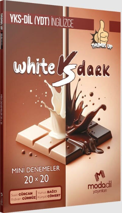 YKS DİL Thumbs Up 20 x 20 Mini Deneme White VS Dark Modadil Yayınları