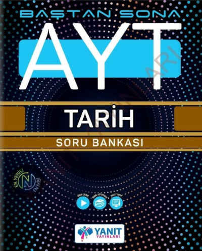 AYT Tarih Baştan Sona Soru Bankası Vivo Fotokopi Merkezi