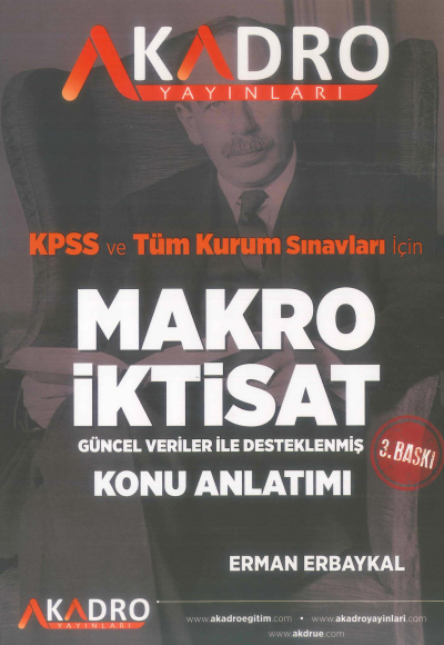 KPSS A Grubu Makro İktisat Konu Anlatımlı Erman Erbaykal 3. Baskı A Kadro Yayınları Vivo Fotokopi Merkezi
