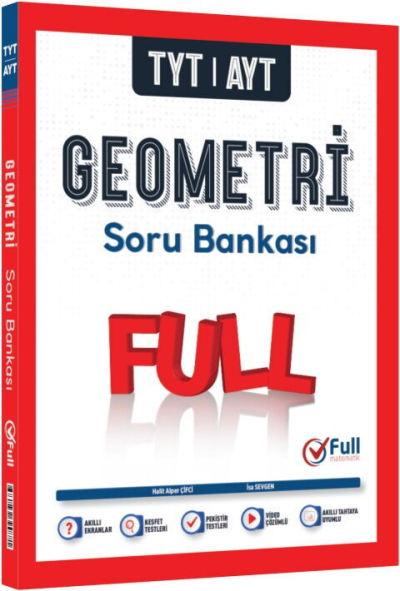 TYT AYT Geometri Soru Bankası Full Matematik Yayınları Vivo Fotokopi Merkezi