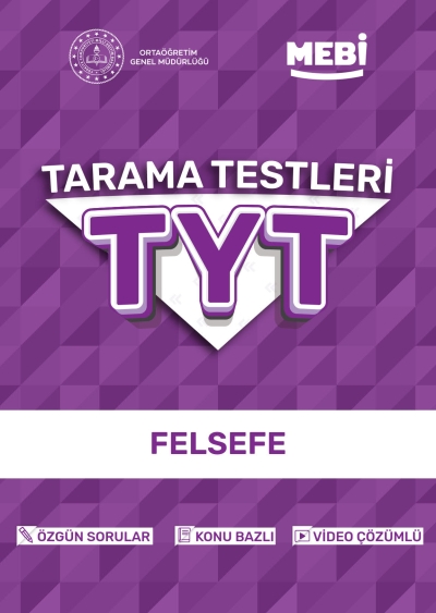 TYT Tarama Testleri Felsefe MEBİ OGM Vivo Fotokopi Merkezi
