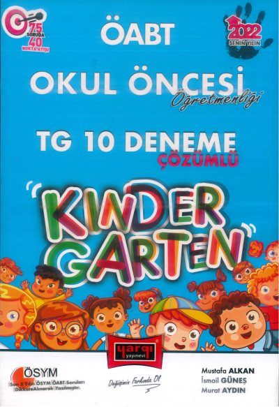 TG 10 DENEME ÇÖZÜMLÜ KINDER GARTEN Vivo Fotokopi Merkezi