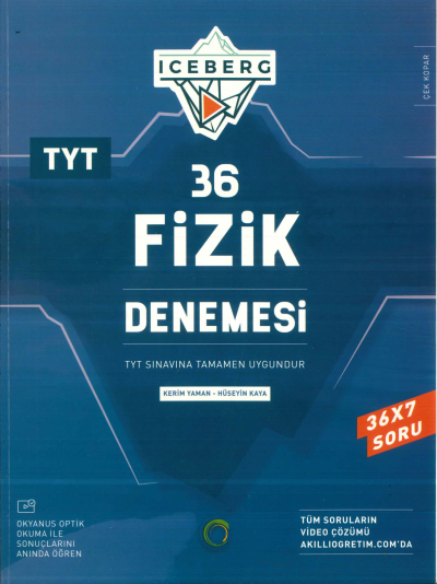 TYT Fizik Iceberg 36 Deneme Okyanus Yayınları Vivo Fotokopi Merkezi