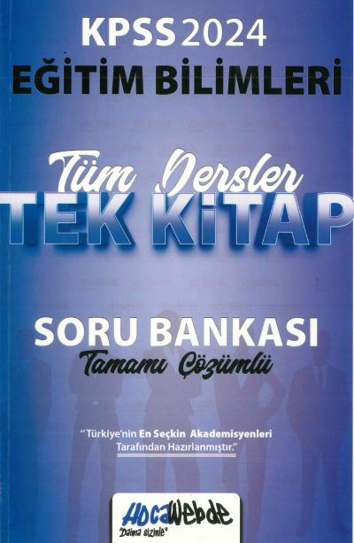 EĞİTİM BİLİMLERİ TÜM DERSLER TEK KİTAP TAMAMI ÇÖZÜMLÜ SORU BANKASI Vivo Fotokopi Merkezi