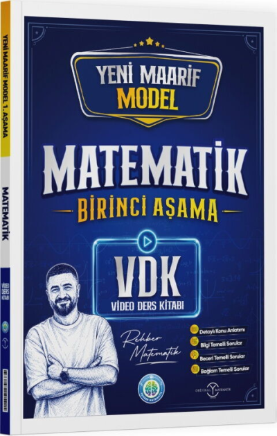Maarif 1. Aşama Matematik Video Ders Kitabı Rehber Matematik Vivo Fotokopi Merkezi