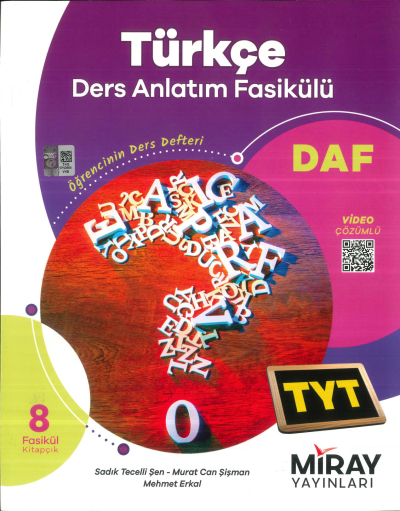 TYT Türkçe Ders Anlatım Fasikülleri Miray Yayınları Vivo Fotokopi Merkezi