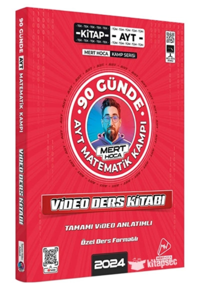 2024 90 Günde AYT Matematik Kampı Video Ders Kitabı Mert Hoca Vivo Fotokopi Merkezi