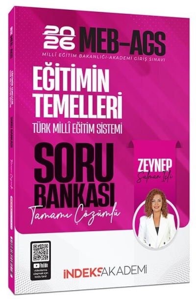 2026 MEB-AGS Eğitimin Temelleri ve Türk Milli Eğitim Sistemi Soru Bankası Çözümlü İndeks Akademi Yayıncılık Vivo Fotokopi Merkezi