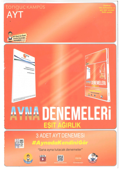 AYT Ayna Denemeleri Eşit Ağırlık Vivo Fotokopi Merkezi