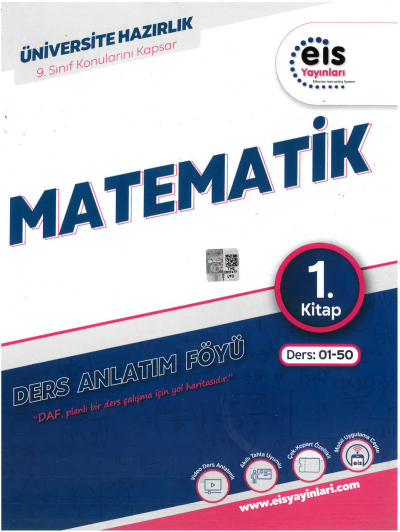 EİS Daf Matematik 1. Kitap Ders:01-50 9. Sınıf Konularını Kapsar