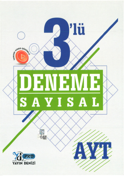 AYT Sayısal 3 lü Deneme Video Çözümlü Vivo Fotokopi Merkezi