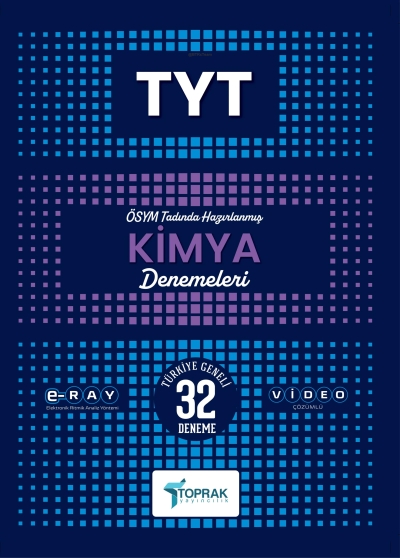 TYT Kimya 32 li Deneme Kitabı Toprak Yayıncılık Vivo Fotokopi Merkezi