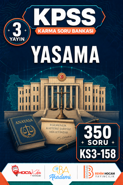 Yasama 3 Yayın 350 Soru (Benim Hocam - CBA - Hoca Kafası Yayınları) Vivo Fotokopi Merkezi