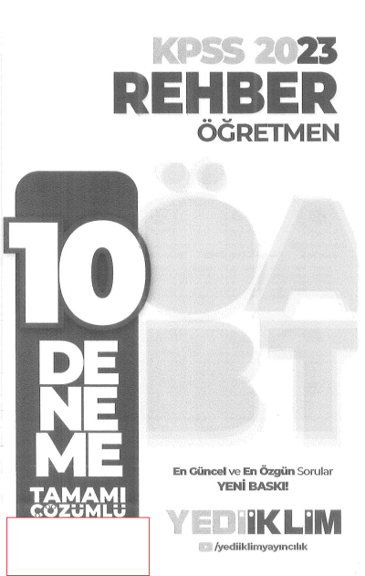 10 DENEME TAMAMI ÇÖZÜMLÜ