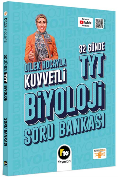 Dilek Hocayla 32 Günde TYT Biyoloji Soru Bankası Vivo Fotokopi Merkezi