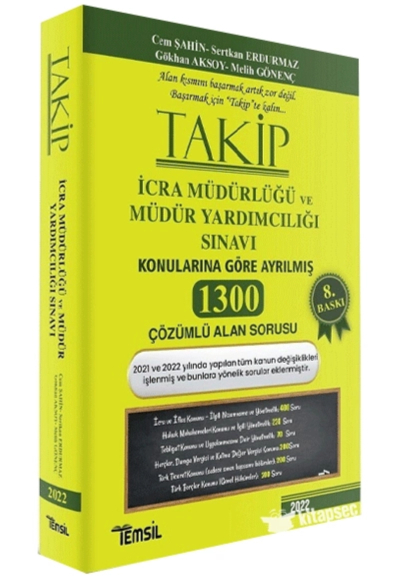 İCRA MÜDÜRLÜĞÜ VE MÜDÜR YARDIMCILIĞI SINAVI KONULARINA GÖRE AYRILMIŞ 1300 ÇÖZÜMLÜ ALAN SORUSU Vivo Fotokopi Merkezi