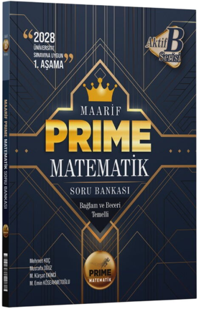 2028 TYT Maarif Prime Matematik Soru Bankası Aktif Öğrenme Vivo Fotokopi Merkezi