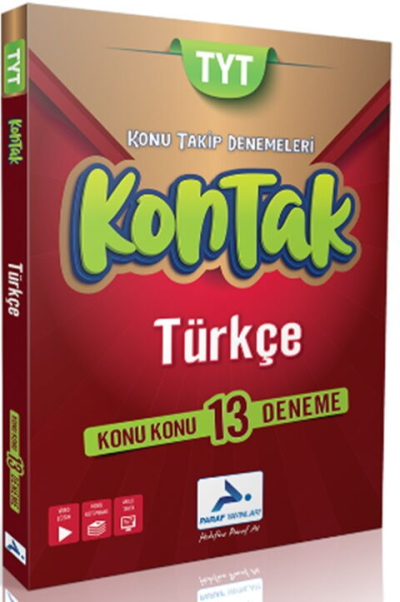 TYT Türkçe Kontak Konu Takip Denemeleri Paraf Akademi Vivo Fotokopi Merkezi