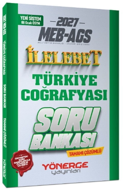 MEB-AGS Türkiye Coğrafyası İlelebet Soru Bankası Çözümlü Yönerge Yayınları Vivo Fotokopi Merkezi