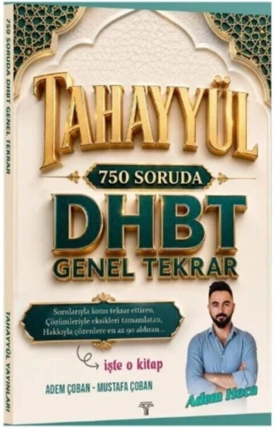 Tahayyül DHBT 750 Soruda Genel Tekrar Tahayyül Yayınları Vivo Fotokopi Merkezi