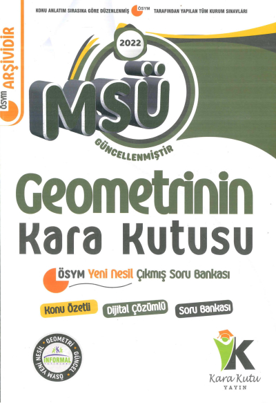 MSÜ GEOMETRİNİN KARA KUTUSU SORU BANKASI