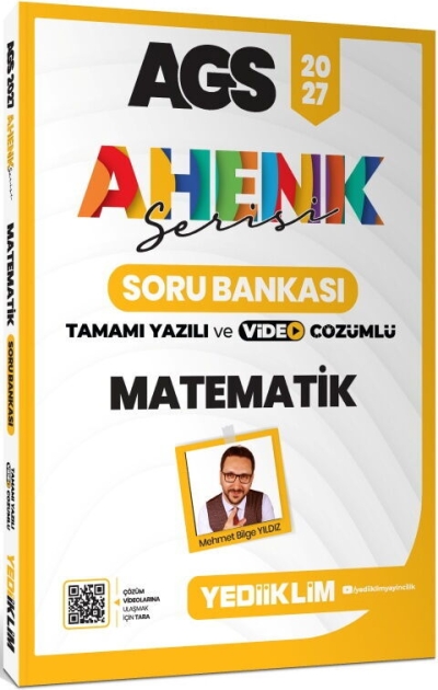 MEB-AGS Sayısal Yetenek Matematik Soru Bankası Çözümlü Ahenk Serisi Mehmet Bilge Yıldız Yediiklim Yayınları Vivo Fotokopi Merkezi