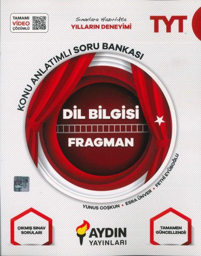 TYT Dil Bilgisi Soru Bankası Aydın Yayınları Vivo Fotokopi Merkezi