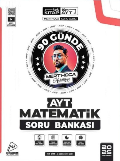 90 GÜNDE AYT MATEMATİK SORU BANKASI 2025 MODEL MERT GÜVEN HOCA Vivo Fotokopi Merkezi