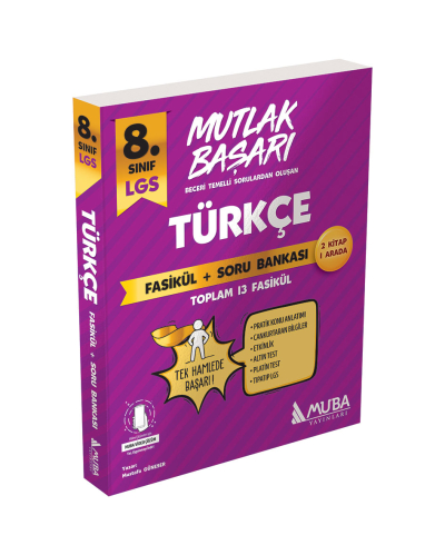 8. Sınıf Türkçe Fasiküller+Soru Bankası Muba yayınları Vivo Fotokopi Merkezi