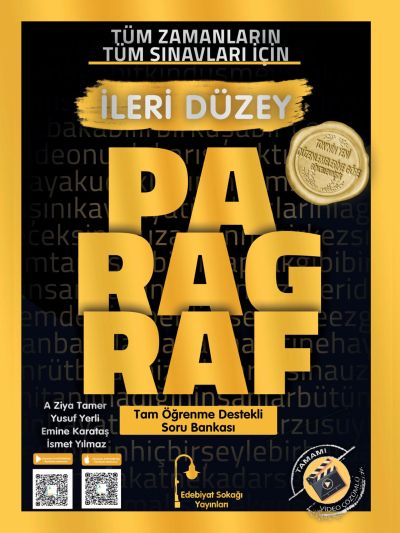 Paragraf İleri Düzey Soru Bankası Edebiyat Sokağı Vivo Fotokopi Merkezi