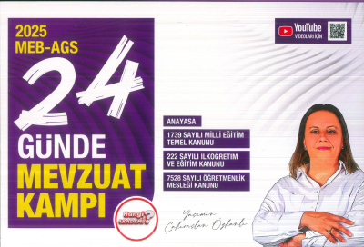2025 MEB AGS 24 Günde Mevzuat Bilgisi Kampı Hangi KPSS