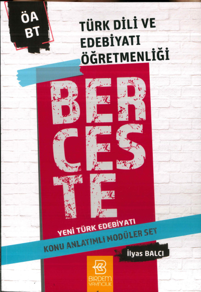 BERCESTE YENİ TÜRK EDEBİYATI KONU ANLATIMLI MODÜLER SET Vivo Fotokopi Merkezi