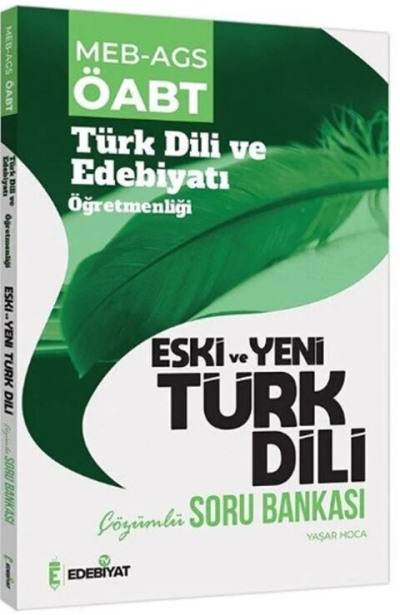 ÖABT Türk Dili Edebiyatı Eski ve Yeni Türk Dili Soru Bankası Edebiyat TV Yayınları Vivo Fotokopi Merkezi