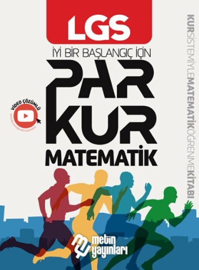8. Sınıf LGS Parkur Matematik Kitabı Metin Yayınları