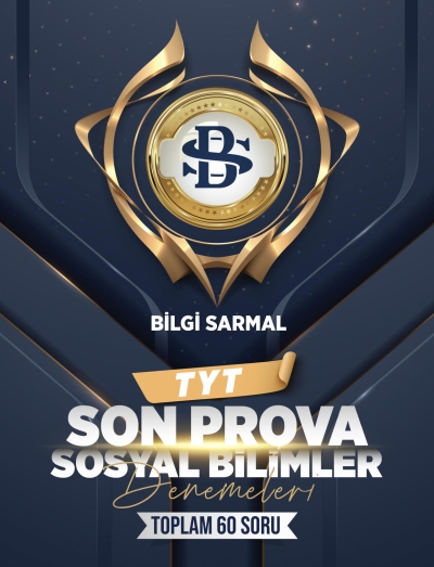 TYT Sosyal Bilimler 60 Deneme Son Prova Bilgi Sarmal Yayınları Vivo Fotokopi Merkezi
