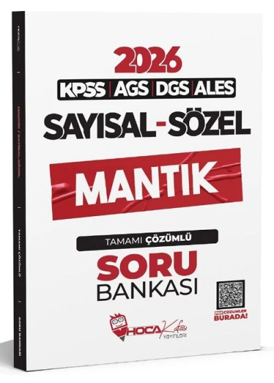 2026 KPSS MEB-AGS DGS ALES Sayısal Sözel Mantık Soru Bankası Çözümlü Hoca Kafası Yayınları Vivo Fotokopi Merkezi