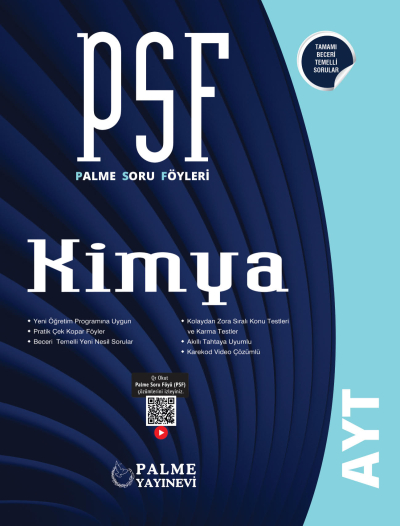 AYT Kimya PSF Palme Soru Föyü Vivo Fotokopi Merkezi