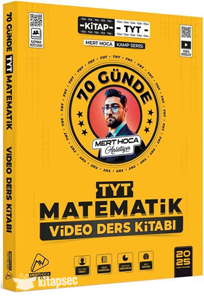 2025 70 Günde TYT Matematik Kampı Video Ders Kitabı Mert Hoca Vivo Fotokopi Merkezi