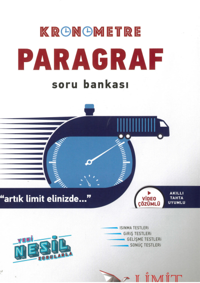 KRONOMETRE PARAGRAF SORU BANKASI