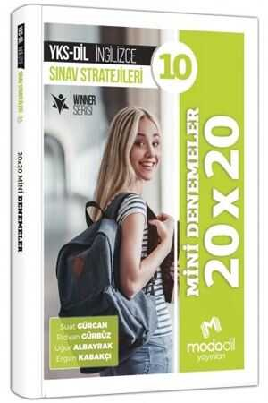 YKS DİL İngilizce Sınav Stratejileri 10 Mini Denemeler 20x20 Modadil Yayınları Vivo Fotokopi Merkezi