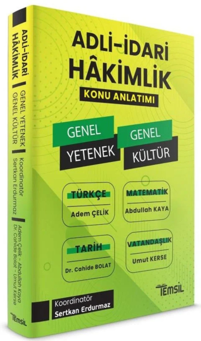 Temsil Adli İdari Hakimlik Genel Yetenek Genel Kültür Konu Anlatımı Temsil Kitap Yayınları Vivo Fotokopi Merkezi