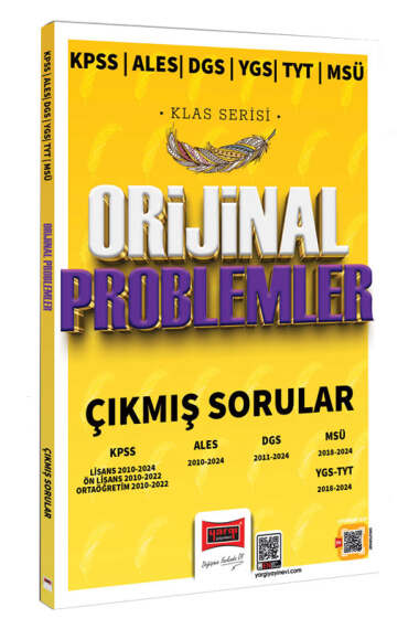 2025 KPSS ALES DGS YGS TYT MSÜ Klas Serisi Orijinal Problemler Çıkmış Sorular Yargı Yayınları Vivo Fotokopi Merkezi