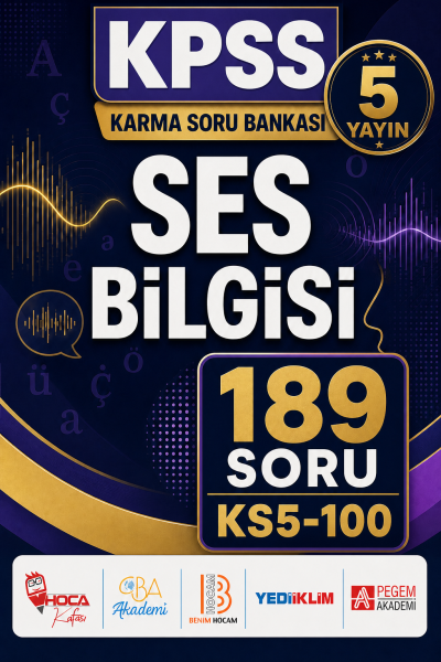 Ses Bilgisi 5 Yayın 189 Soru Vivo Fotokopi Merkezi